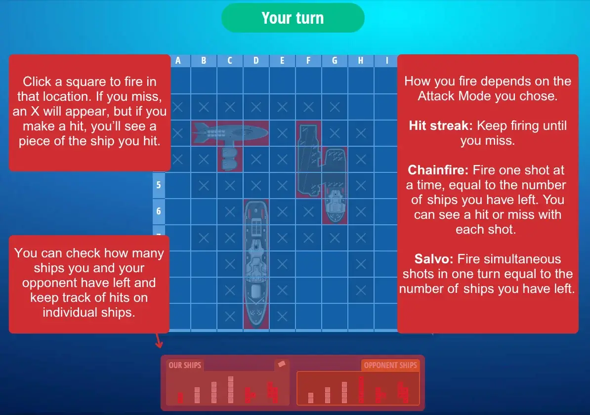Sea Battle rules
