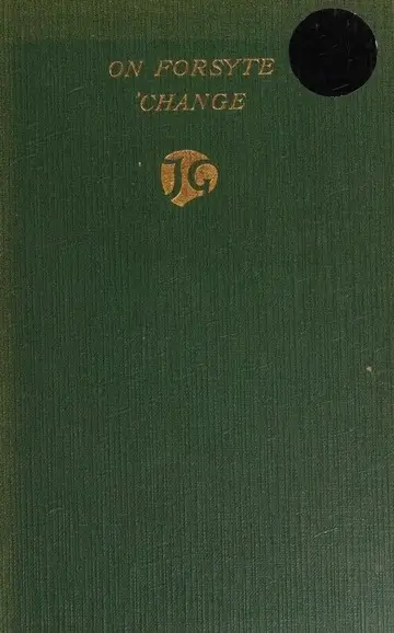 Book cover of On Forsyte ‘Change by John Galsworthy