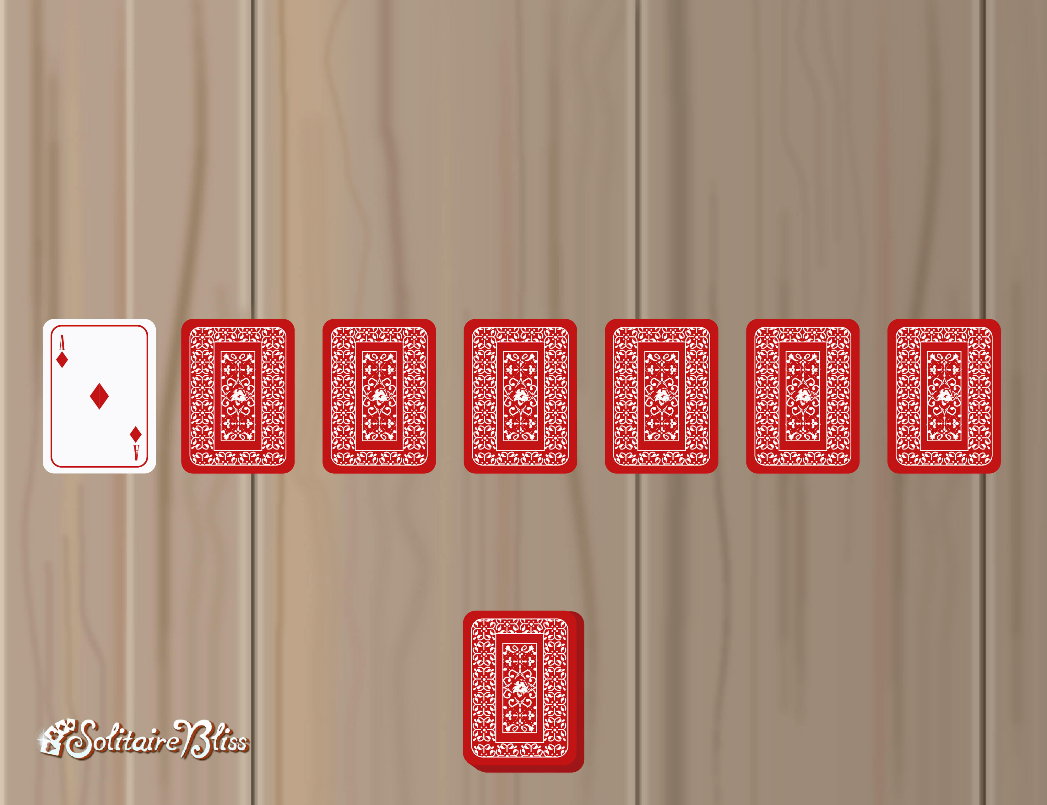 Step 1 deal the first pass