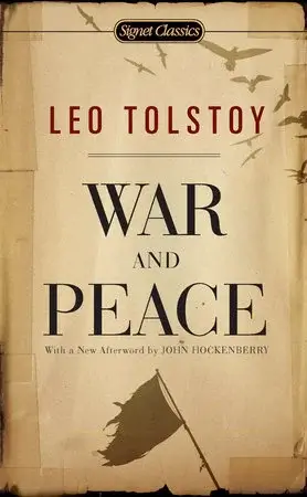 Book cover of War and Peace by Leo Tolstoy